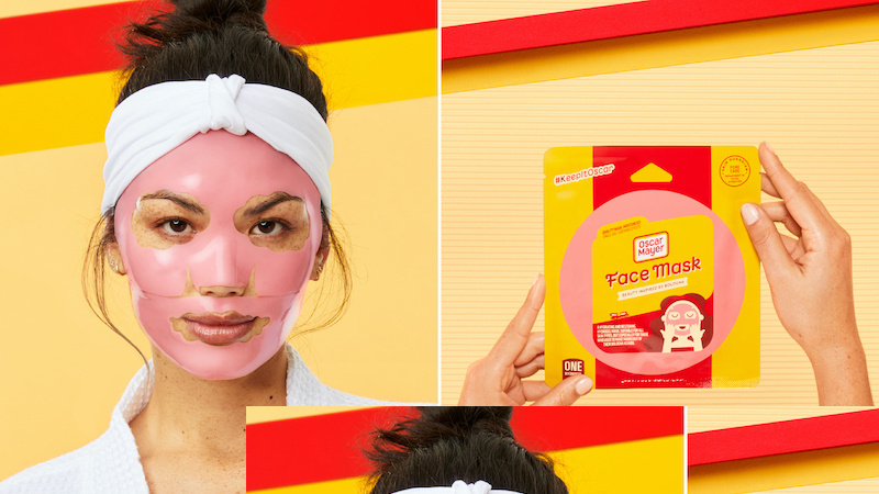 Oscar Mayer Bologna Face Mask