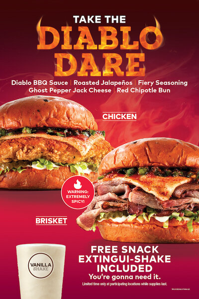 Arby's Diablo Dare