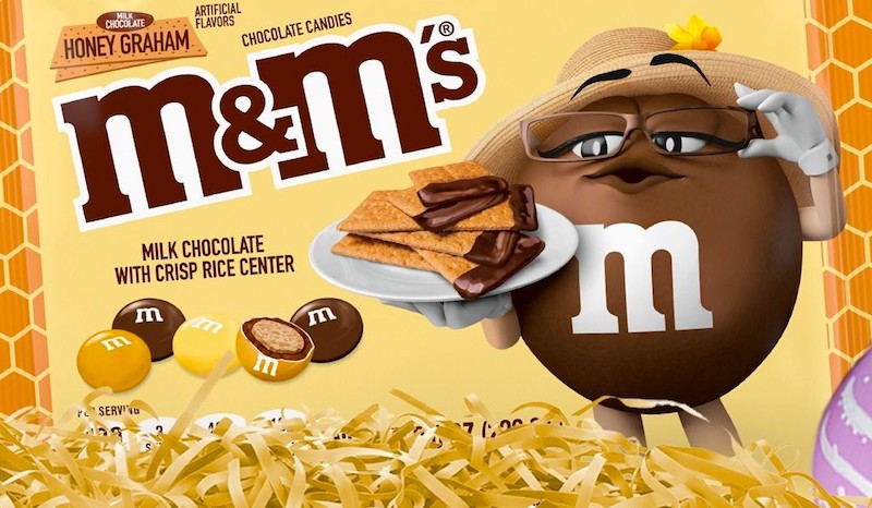 M&M's milk chocolate honey graham