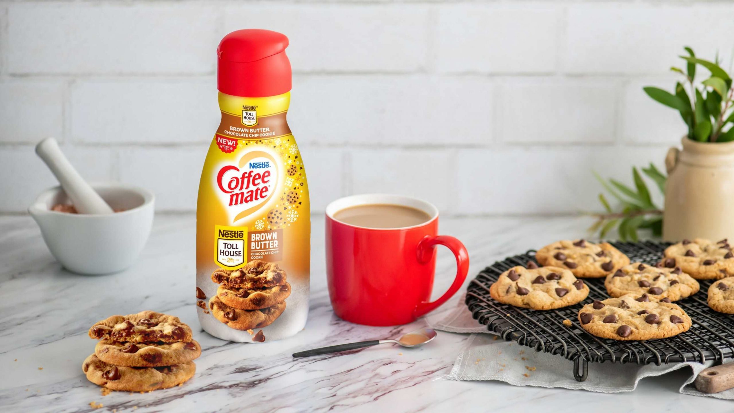 New Coffee Mate Toll House Brown Butter Cookie Creamer