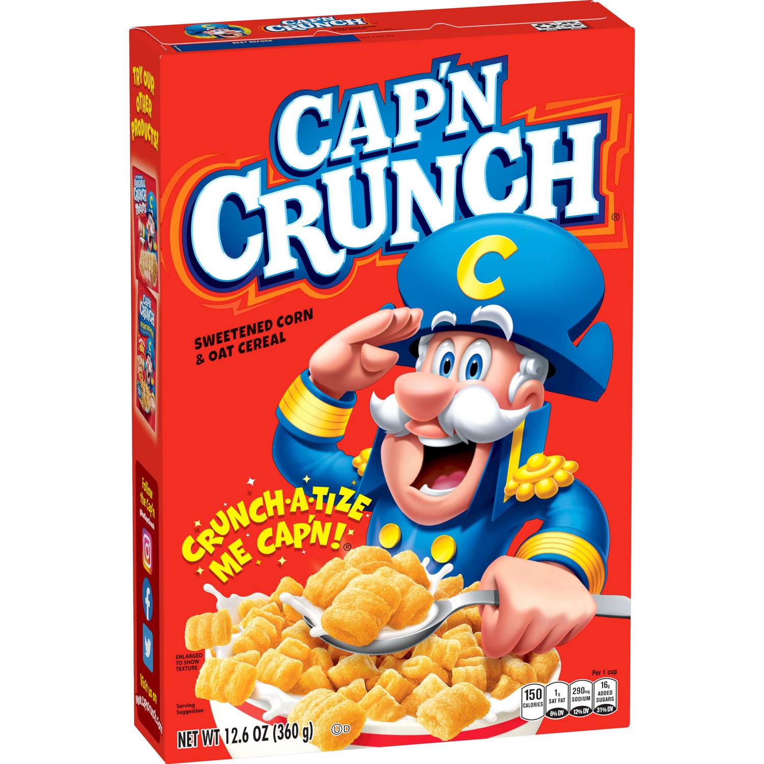 Cap'n Crunch Rings In 60 Years With New Uniform - FoodBeast