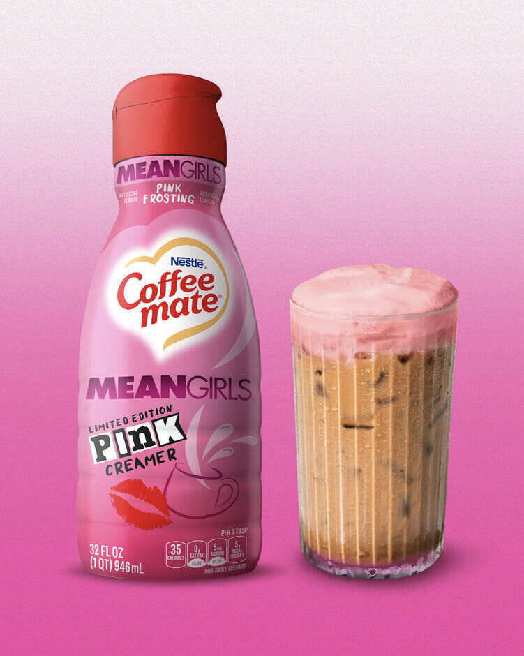 Coffee Mate Releases Pink Frosting Creamer to Celebrate National Mean ...